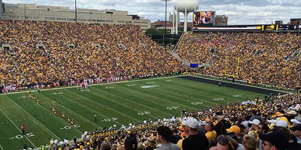 Image of Iowa Hawkeyes In Chicago