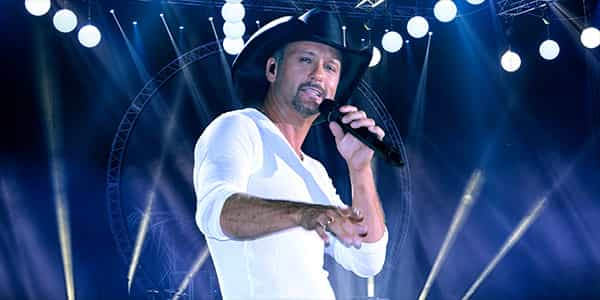 Image of Tim Mc Graw In East Troy