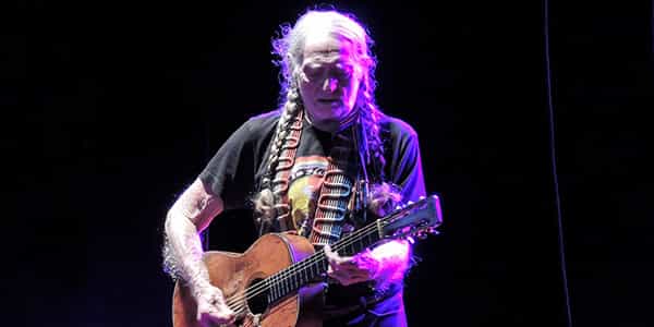 Image of Willie Nelson In Saratoga