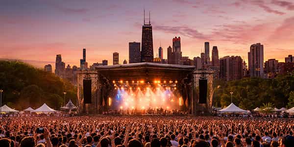 Image of Lollapalooza In Chicago