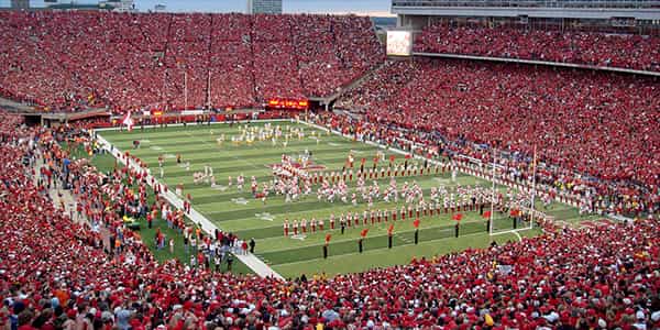Image of Nebraska Cornhuskers In Chicago