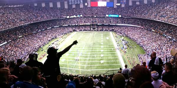 Image of New Orleans Saints In Detroit