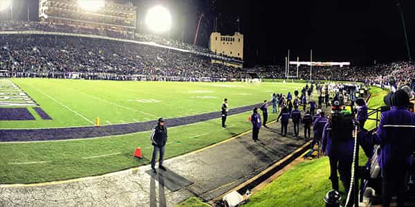 Image of Northwestern Wildcats In Evanston